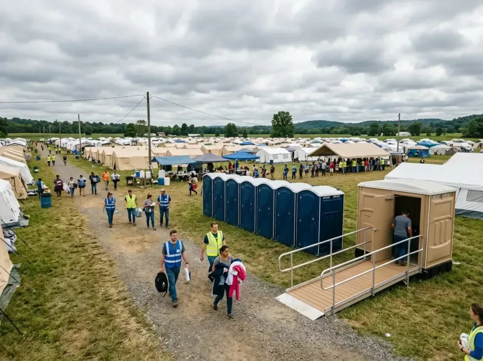 disaster-relief-camp-restrooms-010 — frequently asked questions, Dumpster & Portable Bathrooms Rental in Woodmere, LA